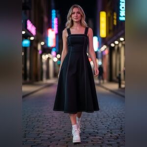 Steve Madden White Platform Shoes - Size 9